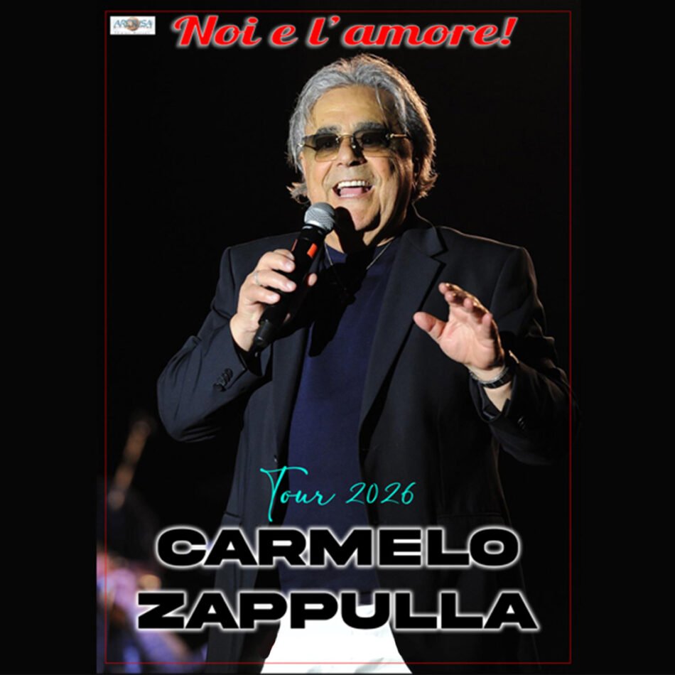 Concerto Carmelo Zappulla a Napoli 2026: Hotel Vicino Auditorium Teatro Mediterraneo