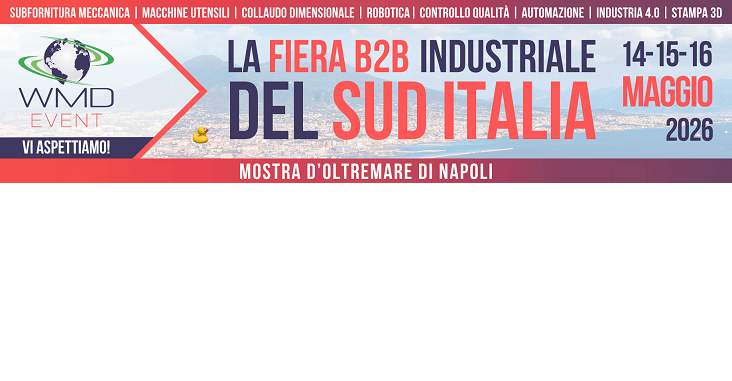 WMD 2026 a Napoli: La Fiera Industriale del Sud Italia fa tappa alla Mostra d'Oltremare H ROOMS Napoli hotel convenzionato