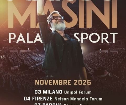 Concerto Marco Masini — Palasport 2026 - h rooms hotel sul lungomare di Napoli per dormire vicino al concerto