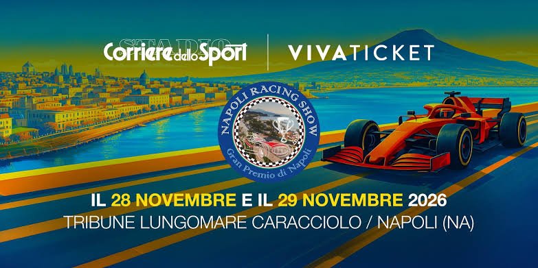 Napoli Racing Show 2026 — Il Gran Premio sul lungomare H ROOMS best location sul lungomare di Napoli camere e BB